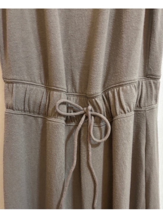 Abercrombie and Fitch Lounge Scoopneck Tan Jumpsuit - Picture 5 of 6
